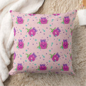 Slaperig Baby Meisje Kawaii Octopus Kussen (Deken)