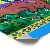 Slaperig dagdroom poster (Hoek)