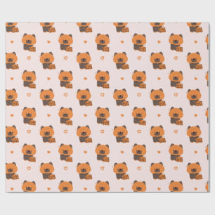 Slaperig Duits Shepherd inpakpapier