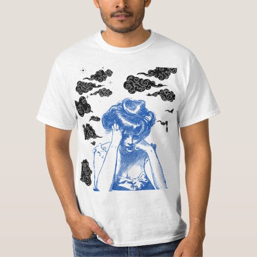 slaperig t-shirt (Voorkant)