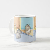 Slaperige hamsters koffiemok (Voorkant links)