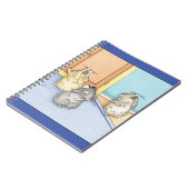 Slaperige hamsters notitieboek (Linkerzijde)