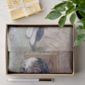 Slaperige kat · Henriette Ronner-Knip (1821-1909) Tissuepapier (Geschenk)