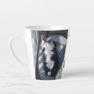 Slaperige Kat Latte Mok