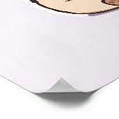 slaperige kat poster (Hoek)