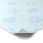 Slaperige Kat {Tuxedo} Poster (Hoek)