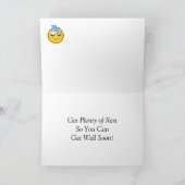 Slaperige klanknabootsing zzZZ, ontspanning het Kaart (Binnen)