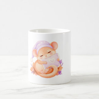 Slaperige Kleine Muis Koffiemok