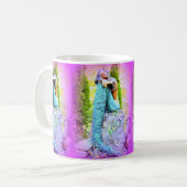 slaperige koffie - mok (Voorkant links)