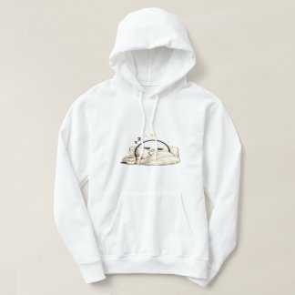 Slaperige Lunio Gezellige Ochtendkoffie - Schattig Hoodie