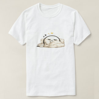 Slaperige Lunio Gezellige Ochtendkoffie - Schattig T-shirt