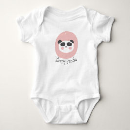 Slaperige panda romper