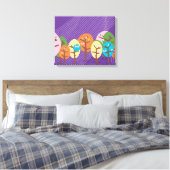 Slaperige Uil Canvas Afdruk (Insitu (Slaapkamer))
