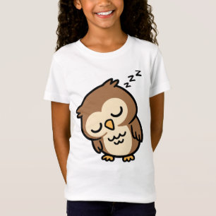 Slaperige Uil T-shirt