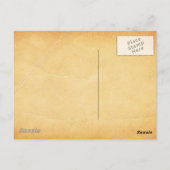 Slaperij Briefkaart (Achterkant)