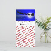 Slapes Lijst van de Sinterklaas Feestdagenkaart (Staand voorkant)