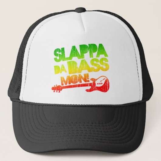 Slappa Da Bass Mon! Trucker Pet (Voorkant)