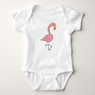 Slaproze flamingo romper