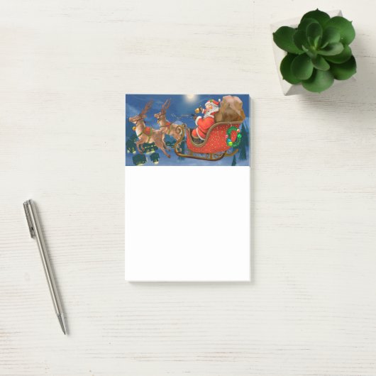 Slapse- en rendierlantaarnbriefjes post-it® notes (Kantoor)