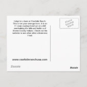 Slapt in een briefkaart (Achterkant)