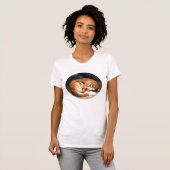 "Slapy Fox" Art Reproduction T-Shirt (Voorkant volledig)