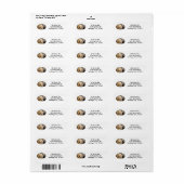 Slapy Lion Wink Address Label (Full Sheet)