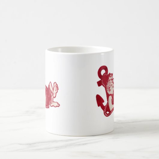 Slapy Sailor Ceramic Mok (Center)