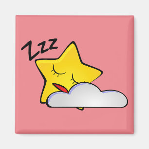 Slapy Yellow Star Magnet Magneet