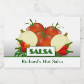 Slasa behoudt het Jar Label Voedselcontainer Etiket (Enkel label)