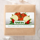 Slasa Conserve Étiquette de canne (En situation)