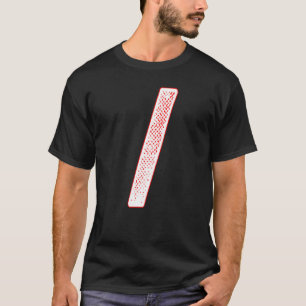 Slash Alphabet-tekens - Initiaal Slash sig T-shirt