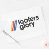 Slash Loafers Glory Logo Rechthoekige Sticker (Envelop)