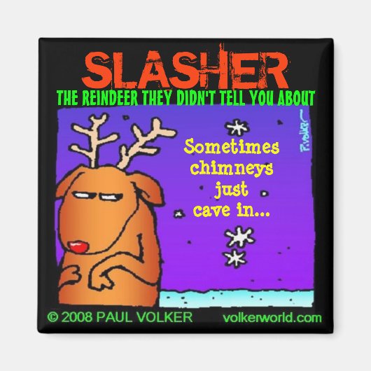 SLASHER magneet (Voorkant)