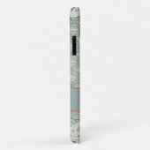 Slate Blue Lace II Case-Mate iPhone Case (Achterkant/rechts)