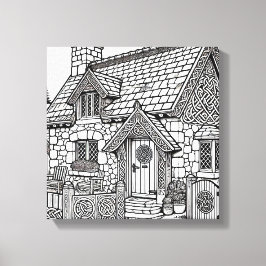 Slate Cottage #11 Canvas Afdruk