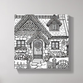 Slate Cottage #44 Canvas Afdruk