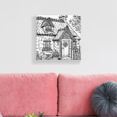 Slate Cottage #50 Canvas Afdruk (Insitu (Woonkamer))