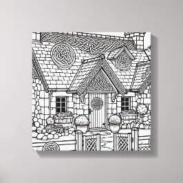 Slate Cottage #5 Canvas Afdruk