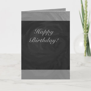 Slate Gray Monogram Kaart