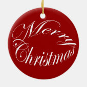 Slate Grey Nuthatch-kerstsongbird-Ornament Keramisch Ornament (Achterkant)