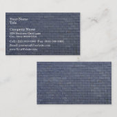 Slate Roof Tiles Close-up Visitekaartje (Voorkant / Achterkant)
