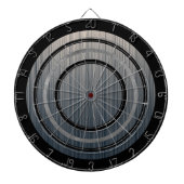 Slate Stripe Design Custom Dart Board Dartbord (Voorkant)