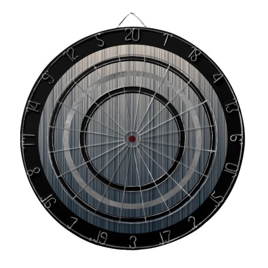 Slate Stripe Design Custom Dart Board Dartbord (Voorkant)