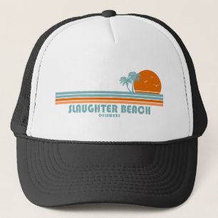 Slaughter Beach Delaware Zon Palm Bomen Trucker Pet