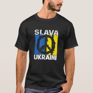 Slava Oekraïense vrede in Oekraïne T-shirt