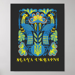 Slava Ukraine Poster