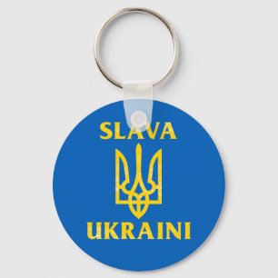 Slava Ukraine slava okrayini Oekraïense vlag Sleutelhanger