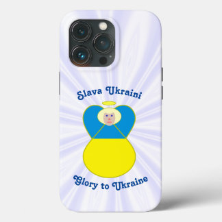 Slava Ukraini Eer aan Oekraïne Engel iPhone 13 Pro Hoesje