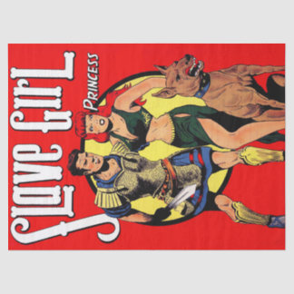 Slave Girl Beauful Princess  Comics Tissuepapier
