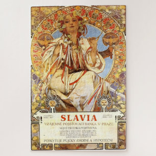 Slavia door Alphonse Mucha Legpuzzel